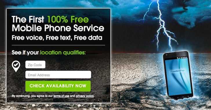 freedompop free phone service